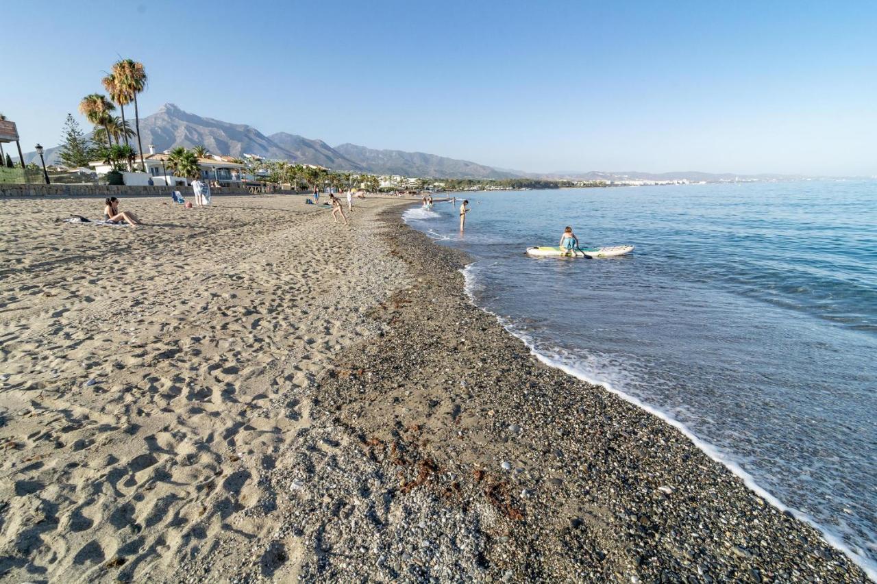 Pr45- Beach Front Apartment Puerto Banus ماربيا المظهر الخارجي الصورة