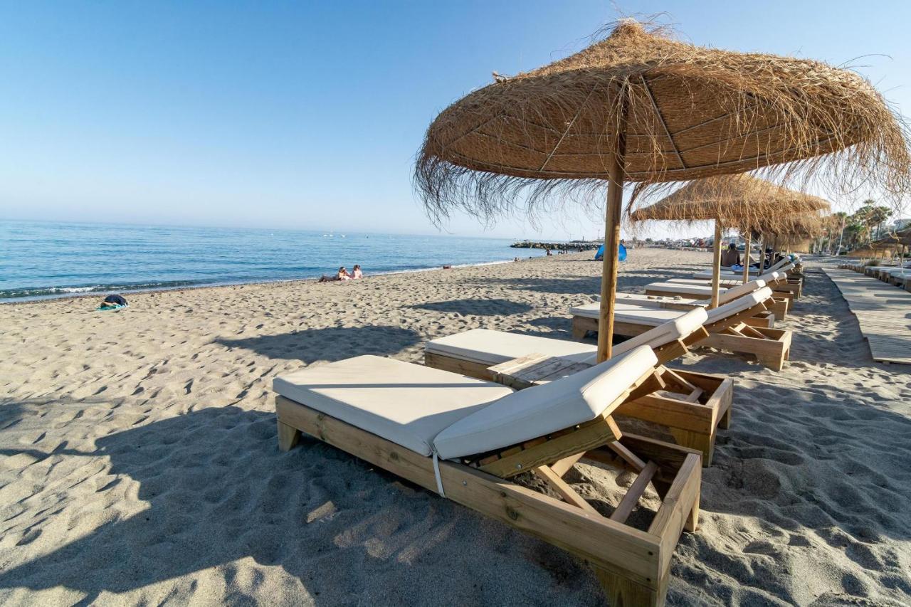 Pr45- Beach Front Apartment Puerto Banus ماربيا المظهر الخارجي الصورة