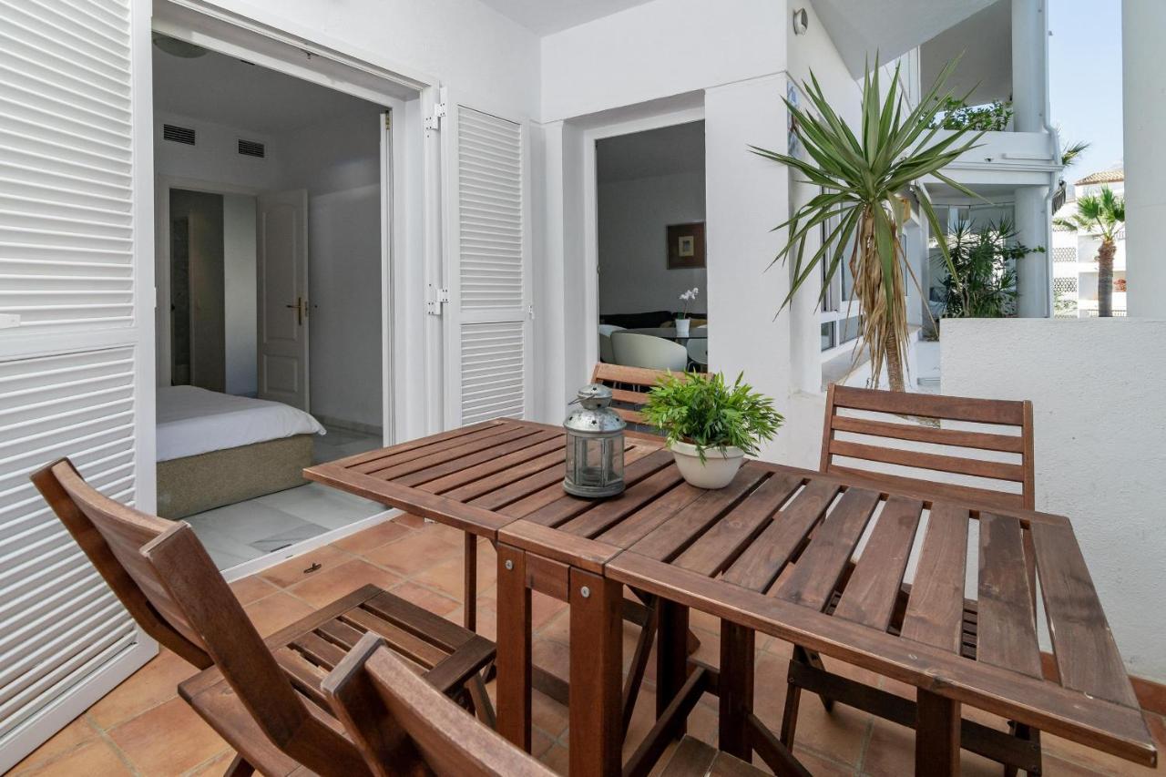 Pr45- Beach Front Apartment Puerto Banus ماربيا المظهر الخارجي الصورة