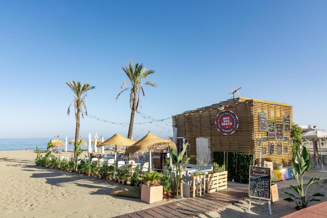 Pr45- Beach Front Apartment Puerto Banus ماربيا المظهر الخارجي الصورة